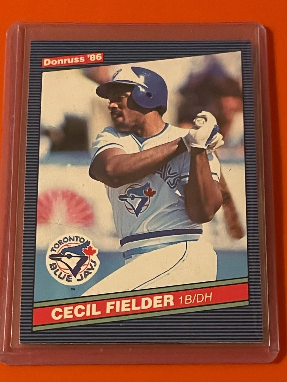 Cecil Fielder #512 [Rookie] 1986 Donruss Baseball Trading Card